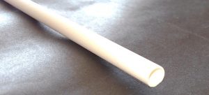 PUのチューブ状ファイバーを紡糸しました