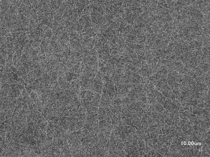 アセチルセルロースを紡糸しました