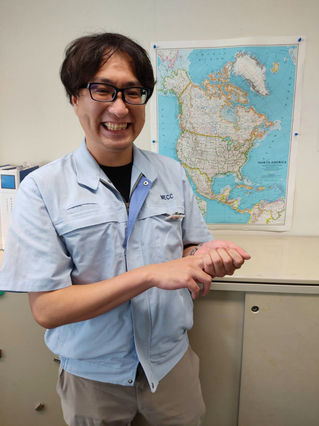 ナノファイバー営業部に新しい営業スタッフが加わりました